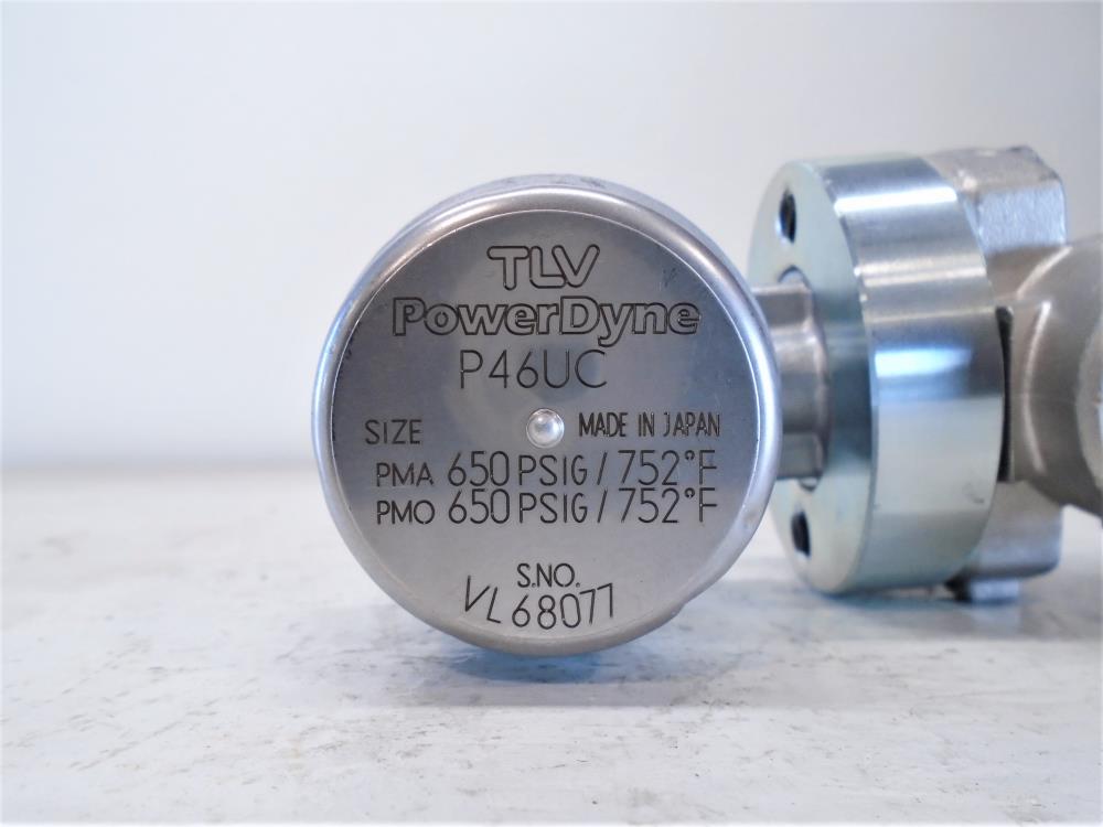 TLV PowerDyne Steam Trap P46UC with 3/4" NPT Blowdown Valve